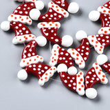 Christmas Lampwork Beads Santa/Snowman/Tree/Hat For Bracelet DIY