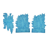 Christmas Resin Mold with Stand for Home Decoration