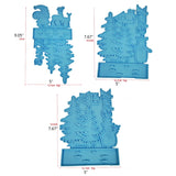 Christmas Resin Mold with Stand for Home Decoration