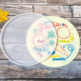 Christmas Tray Resin Mold Silicone Mould DIY