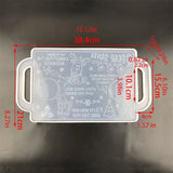 Christmas Tray Epoxy Resin Mold Xmas Serving Plate Silicone Mould