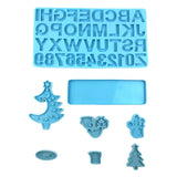 Christmas Tree Silicone Mold Epoxy Resin Casting Jewelry Tool
