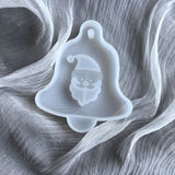 Christmas Tree Bell Elk Pendant Silicone Mold DIY Crafts