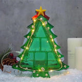 Christmas Tree Boxes Silicone Molds Storage Box Crystal Epoxy Resin Mold