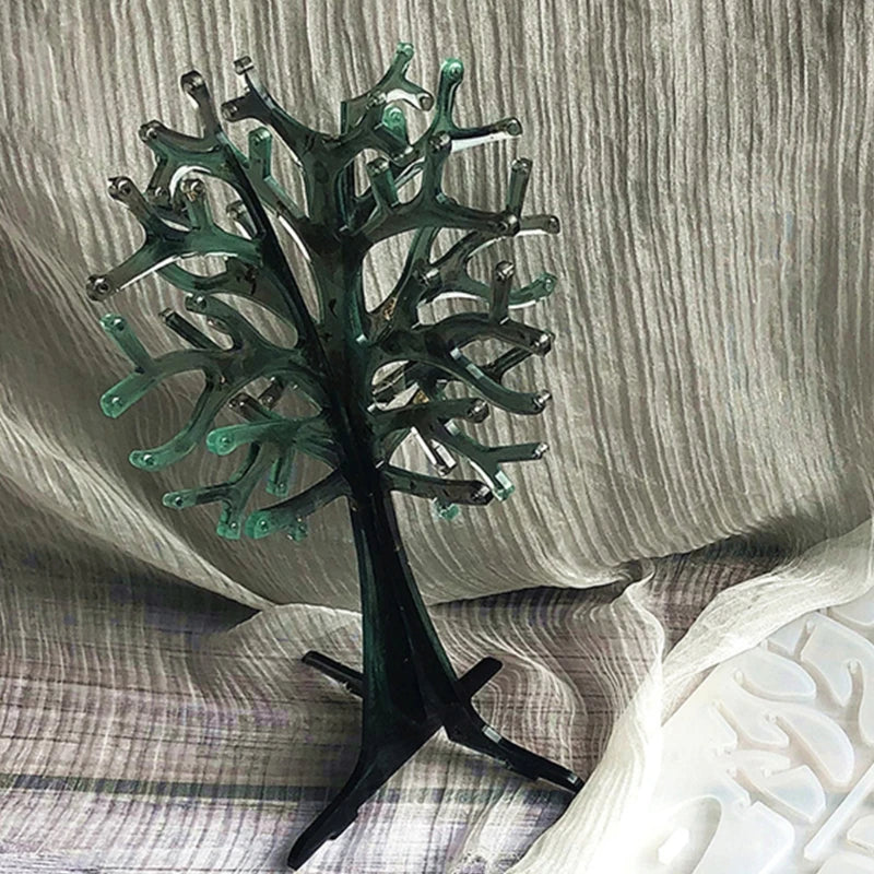 Christmas Tree Earrings Display Shelf Resin Mold DIY Craft