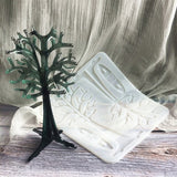 Christmas Tree Earrings Display Shelf Epoxy Resin Mold Pendant Necklace Stand