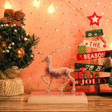 Christmas Tree Elk Snowman Silicone Mold for Resin Crafts