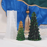 Christmas Tree Resin Silicone Molds DIY Candle Art Mould