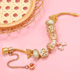 Christmas Tree & Love Heart Charm Bead Pendant for Xmas Jewelry Gift