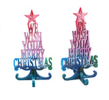 Christmas Tree Ornaments Epoxy Resin Mold Merry Christmas Home Decor