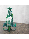 Christmas Tree Ornaments Epoxy Resin Mold Merry Christmas Home Decor