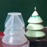 Christmas Tree Snowman Candle Resin Mold DIY Soap Fondant Cake Mould