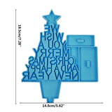 3D Christmas Tree Silicone Mold for Epoxy Casting DIY Craft Xmas Gift