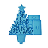 3D Christmas Tree Silicone Mold for Epoxy Casting DIY Craft Xmas Gift