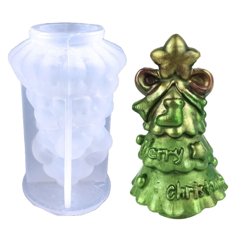 Christmas Tree Silicone Mold for Home Decoration