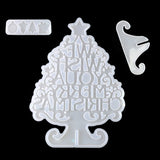 Christmas Tree Silicone Mold Candle Mould Xmas Pine Tree DIY Cake Decor