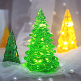 Xmas Tree Silicone Resin Mold DIY Crystal Epoxy Night Light Table Decoration