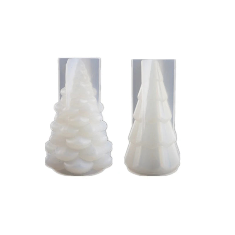 Xmas Tree Silicone Resin Mold DIY Crystal Epoxy Night Light Table Decoration
