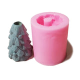 Christmas Tree Silicone Mold Deer Snowman Straw Resin Mold Snowflake Decoration