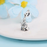 Christmas Wife S925 Silver Couple Anime Jewelry Pendant