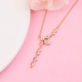 Christmas Winter Silver Necklace for Women