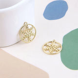 Christmas DIY Accessories Elk Snowflake Earrings Charms Jewelry