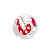 Christmas Dripping Oil Hand-Painted Glass Beads DIY Jewelry Making