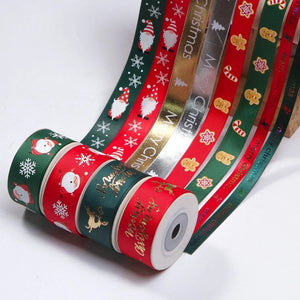 Christmas Ribbon DIY Bow Decoration Cake Ribbon