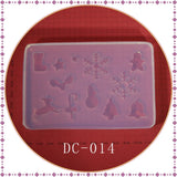 Christmas Tree Silicone Mold for Resin Jewelry Pendant DIY