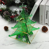 Christmas Tree Snowflake Storage Box Silicone Mold Set