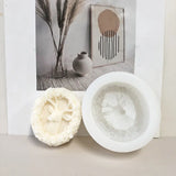 Christmas Deer Wreath Silicone Mold for DIY Scented Candle Soap