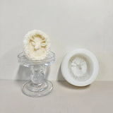 Christmas Deer Wreath Silicone Mold for DIY Scented Candle Soap