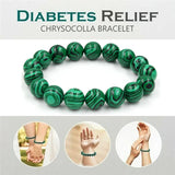 Chrysocolla Malachite Bracelet Natural Stone Beads Round 6/8/10mm