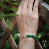 Chrysocolla Malachite Bracelets Natural Stone Beads Diabetes Relief
