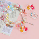 Resin Fish Pendant Beaded Bracelet Necklace Accessories