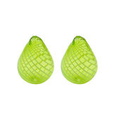 Chubby Water Drop Glass Beads DIY Jewelry Accessories 2PCS