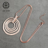 Chunky Big Jewelry Long Chains Necklace Stranger Things Pendant Chokers