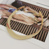 Chunky Collar Choker Necklace Metal Neck Fit Torques Statement Jewelry