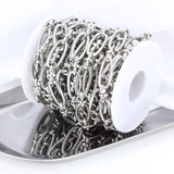 Chunky Knotted Chain STAINLESS STEEL Rope Knot Necklace Cable Oval Bracelet