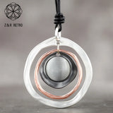 Chunky Long Chains Necklace Pendants Vintage Goth Jewelry For Women