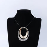 Chunky Pendants Women Long Necklace Goth Chains