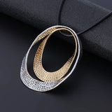 Chunky Pendants Women Long Necklace Goth Chains