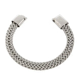 Chunky Retro Cuban Chain Bracelets Stainless Steel Punk Vintage Wristban