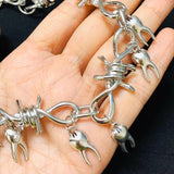 Chunky Tooth Choker Rotten Teeth Choker Fairy Barbed Wire Choker Weird