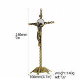 Antique Church Relics Figurines Crucifix Cross Wall Crucifix