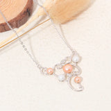 Sterling Silver Pearl Necklace Pendant SP015