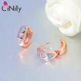 Heart Earrings Fire Opal Hoop Plated For Women Jewelry