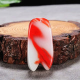 Cicada Red Jade Pendant Chinese Necklace Hand-Carved Natural Charm Jewellery