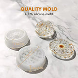 Cigarette Grinder Resin Mold DIY Leaf Shredder Mold