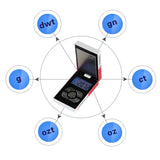 Mini Electronic Scale for Jewelry in Cigarette Box Design